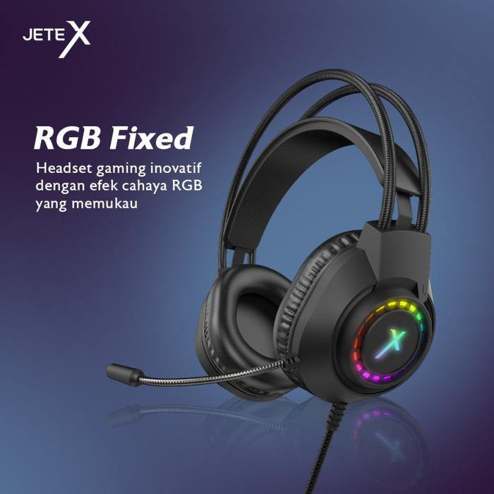 JETE GS2 Headset Gaming Headphone with RGB Light Omnidirectional Mic